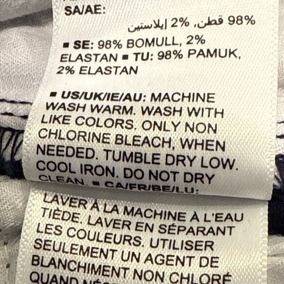 🎈Amazon Men's Tapered Fit Elasticated Waist Chino Pant, Navy, XL 28” Inseam, New - Picture 10 of 10